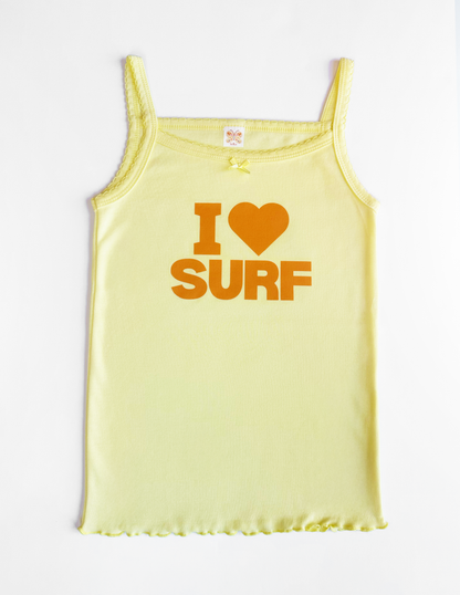 I 💛 Surf Tank Yellow
