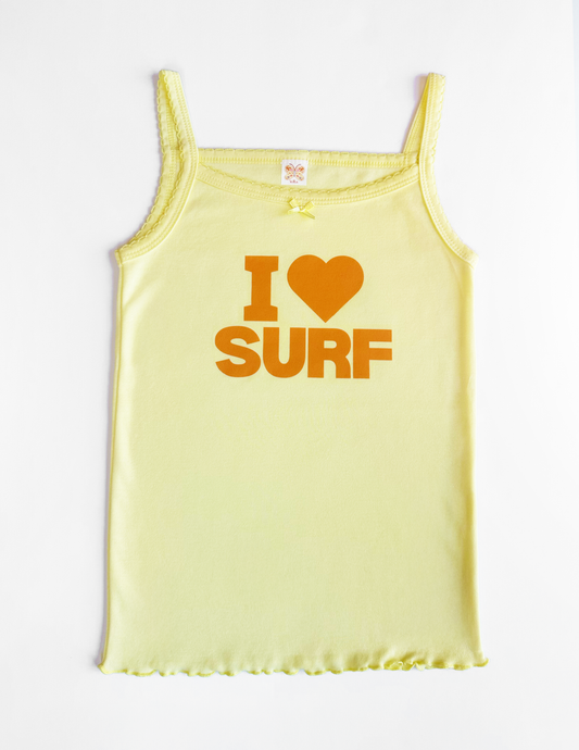 I 💛 Surf Tank Yellow